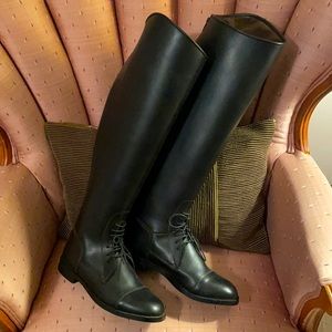 EquiStar Field Boots 8 Wide Back Zip